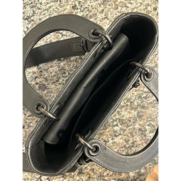 Christian Dior Small Lady Dior My ABCDior Bag Ultramatte Cannage SPBSAL 336647 - Picture 9 of 15